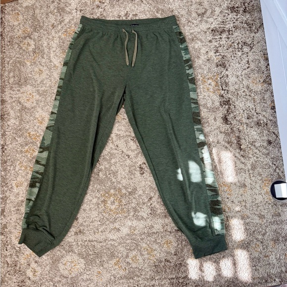 Army-Pattern Pajama Pants - Picture 1 of 4